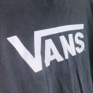 Black Boys Vans Small T-Shirt